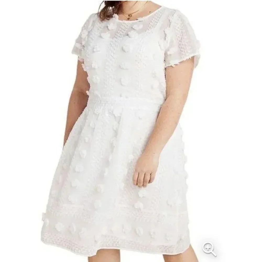 Anthropologie Sunday in Brooklyn Bonita Textured Mini Dress - Picture 1 of 7